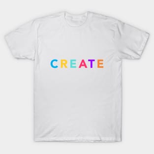 Colorful Create T-Shirt